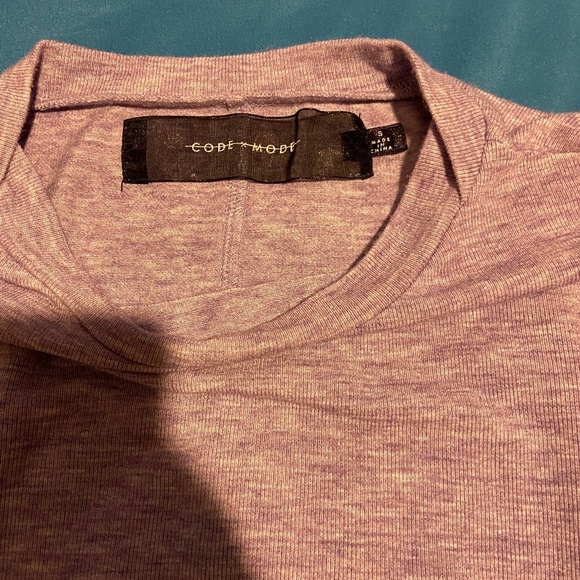 Code x Mode purple cropped long-sleeved shirt - Picture 2 of 3